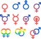 Gender Icon Set