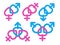 Gender symbol : Male and female symbols combination