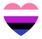 Genderfluid pride flag