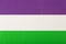 Genderqueer flag made of corrugated paper. Genderqueer pride concept