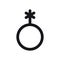 Genderqueer symbol. Gender and sexual orientation icon or sign concept.