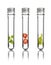 Gene manipulated vegetables in tubes