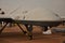 General Atomics MQ-1 Predator drone, UAV remotely piloted military aircraft  and weapons platform