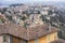 General city view of medieval area, Citta Alta, Bergamo,Lombard
