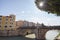 General city view and Segura river,historic center,Murcia,Spain.