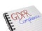 General Data Protection Regulation GDPR Compliance Notebook