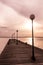 General Flores Pier, in front of the industrial loading dock of Nueva Palmira, on the Uruguay River. Nueva Palmira, Uruguay