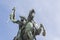 General Manuel Belgrano, bronze equestrian monument located in Plaza de Mayo