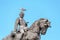 General Prim monument, equestrian statue in Ciutadella park
