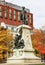 General Rochambeau Statue Lafayette Park Autumn Washington DC