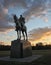 General Stonewall Jackson statue at Manassas Battlefield Bull Run