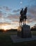 General Stonewall Jackson statue at Manassas Battlefield Bull Run