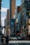 General view of 42nd street  Times Square in Midtown Manhattan New York City