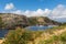 General view of the Albufeira lagoon from the covÃ£o do Curral dam, in the Serra da Estrela Natural Park