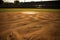 General view of baseball pitch, created using generative ai technology