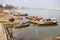 General View of Ghats and the Ganges River, Varanasi, India