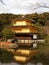 General view of Kinkakuji Temple in Kyoto, Japan. famous Golden pavilion