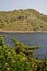 General view of the lake Embalse Dique los Molinos in Cordoba