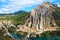 General view of Sisteron in Provence, France, Europe
