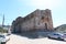 General view of the unfinished Church (18th century) in Castano del Robledo, Huelva. Spain