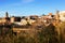 General view of Valls in winter. Tarragona