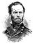 General William Tecumseh Sherman, vintage illustration