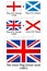 Generation of UK flag (Making of the Union Jack)