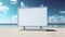 Generative AI, A Blank Billboard by the Sea: A Captivating Advertising Opportunity for Your Product