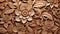 Generative AI, Carving natural wooden flowers, 3d pattern