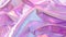 Generative AI Closeup of ethereal pastel neon pink purple lavender mint holographic metallic foil background Abstr