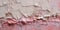 Generative AI, Closeup of impasto abstract rough pink art painting