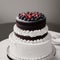 Generative AI, Delicate and delicious cream strawberry blueberry cake