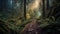 Generative AI, Enchanted Pathways: Unveiling the Mystery and Adventure of Forest Trails