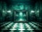 Generative AI: fantasy room with frame optical effects, trompe l\\\'oeil