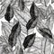 Generative AI Floral seamless pattern-