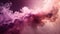 Generative AI, Flowing light pink, viva magenta smoke with splashes. Soft fluid banner, spring female mood, 3D effect, modern