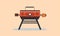 Generative AI Grill Barbecue Set of-