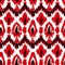 Generative AI Ikat floral paisley embroidery-