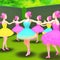 Generative AI image of dancer girls