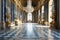 Generative AI Image of Luxury Building Interior View in Palace of Versailles