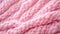 Generative AI, knitted pink sweater texture closeup, magenta or light pink abstract