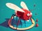 Generative AI Mosquito Pest Control Professional-