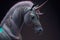 Generative AI of a Mythical Unicorn: Dreamy Illustration of Fantasy and Magic