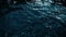 Generative AI Navy blue water surface Reflection of light Ripples and waves Night Beautiful dark water background