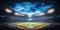 Generative AI, Professional baseball grand stadium, modern public sport