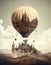Generative AI: A scenic hot air balloon ride is an unforgettable experience, offering panoramic views