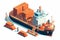 Generative AI Shipping Port with Harbor-