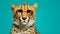 Generative AI, Sleek Cheetah in Sunglasses: A Stylish Encounter