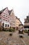 Generic architecture and street view from Albrecht Duerer Platz, Nuremberg, Germany