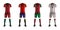 Generic Kits of Soccer National Teams B